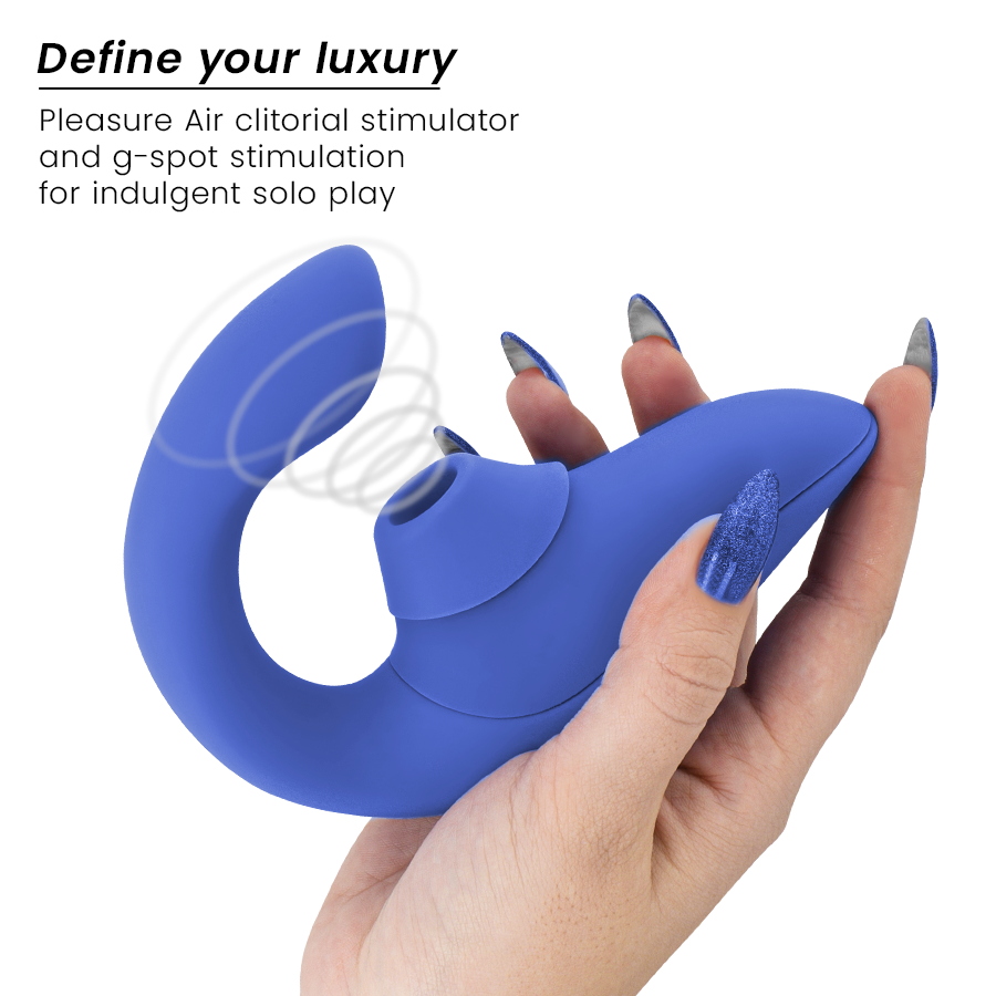 WOMANIZER - VIBRADOR ESTIMULADOR BLEND RABBIT AZUL VIBRANTE - Image 3