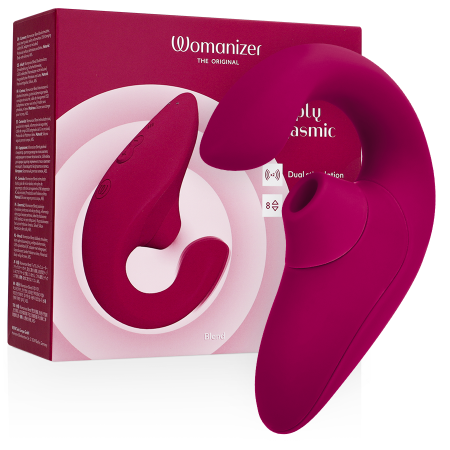 WOMANIZER – VIBRADOR ESTIMULADOR BLEND RABBIT ROSA VIBRANTE