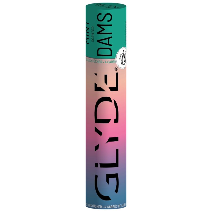 SHEER GLYDE – LÂMINAS DE LÁTEX PARA SEXO ORAL COM HORTELÃ