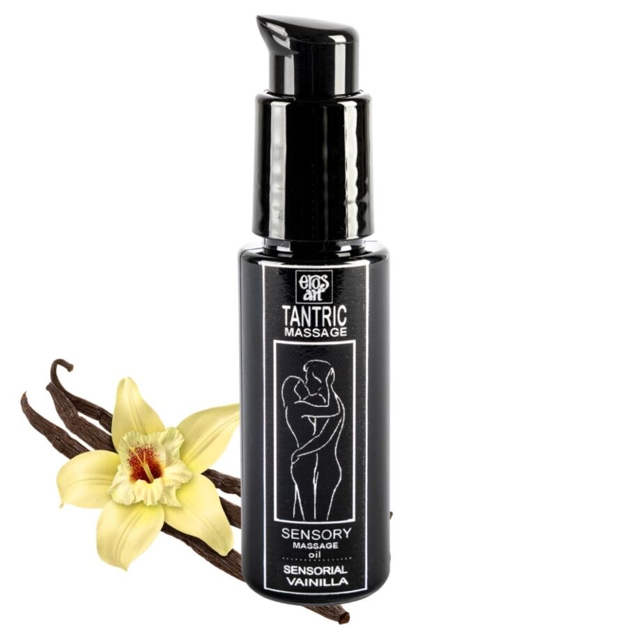 EROS-ART – ÓLEO DE MASSAGEM TÂNTRICA NATURAL E AFRODISÍACO DE BAUNILHA 30 ML