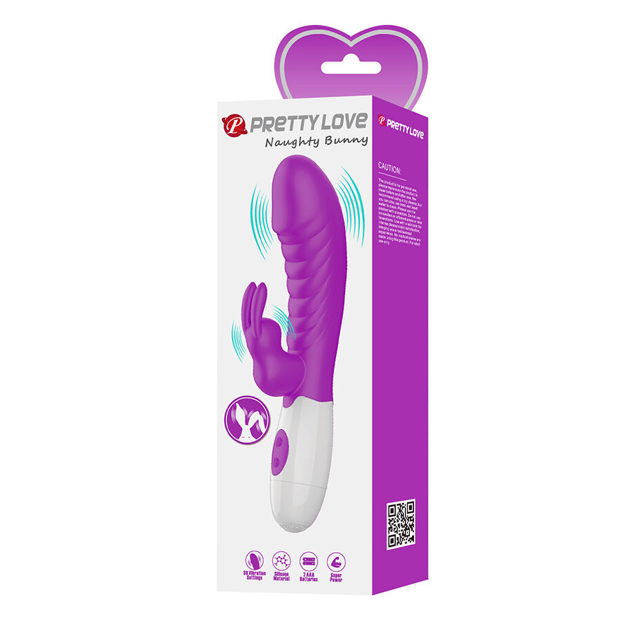 PRETTY LOVE - VIBRADOR ROXO NAUGHTY BUNNY - Image 11