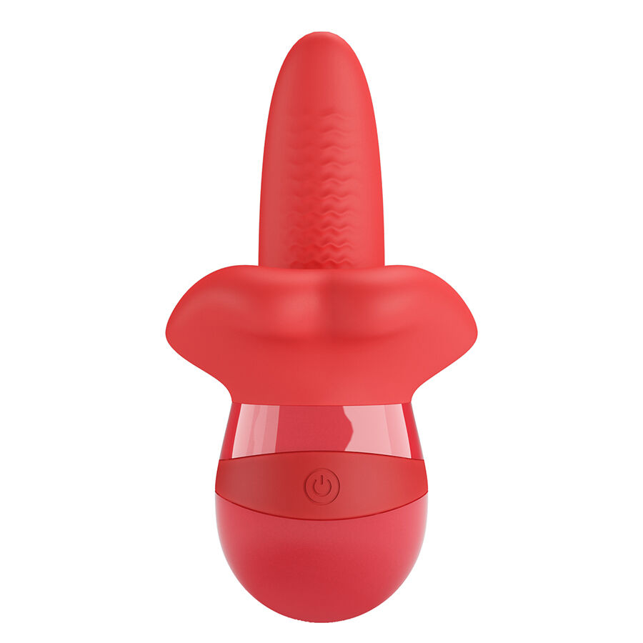 PRETTY LOVE – OBELIA VIBRADOR DE LÍNGUA COM MOVIMENTO ORBITAL