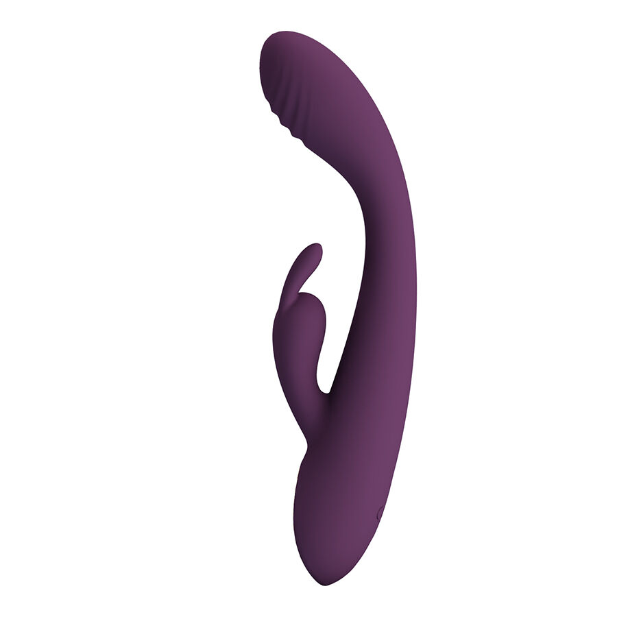 PRETTY LOVE – VIBRADOR ROXO EMMA RABBIT COM ESTIMULADOR