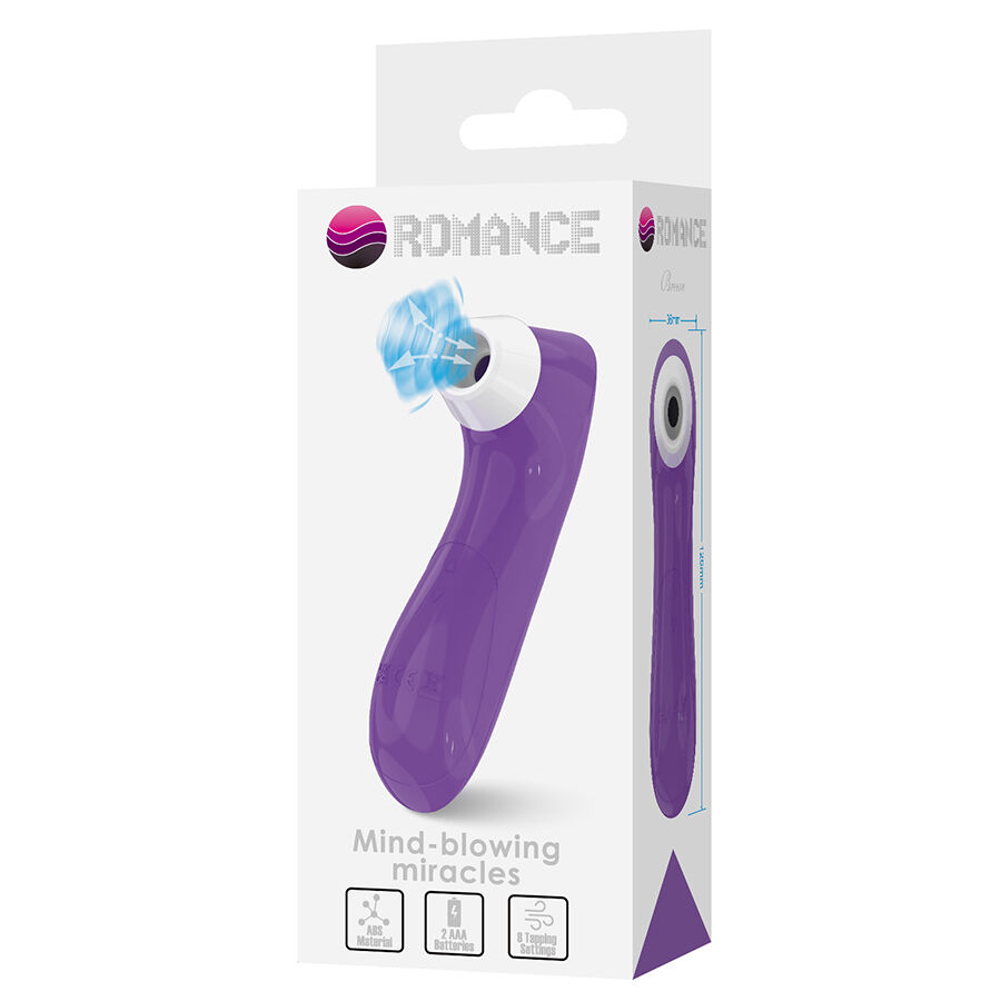 ROMANCE - APARELHO DE SUCÇÃO CLITORIAL COM TECNOLOGIA DE PULSAÇÃO ROXO - Image 11