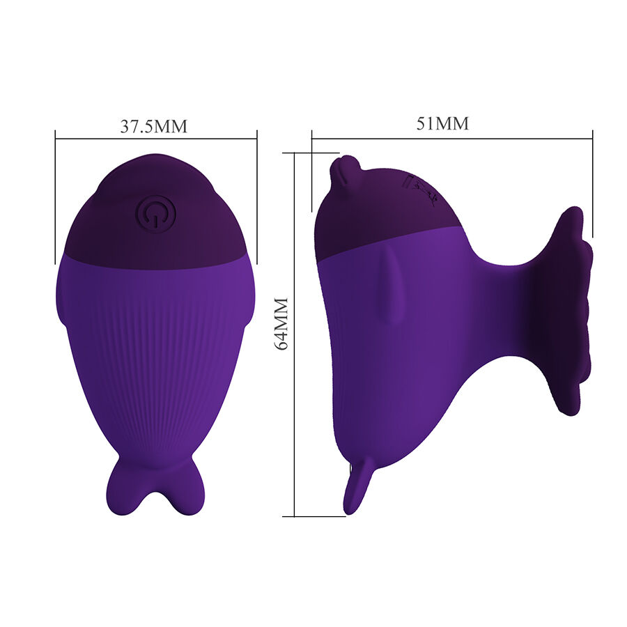PRETTY LOVE - MINI VIBRADOR GOLPHIN COM CLIP - Image 8