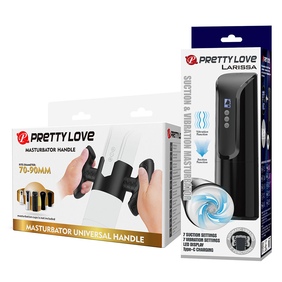 PRETTY LOVE - MASTURBADOR DE SUCÇÃO LARISSA COM VIBRAÇÃO + SUPORTE - Image 11