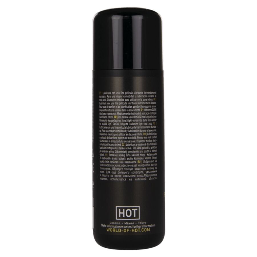 HOT - EXXTREME GLIDE LUBRIFICANTE À BASE DE SILICONE + ÓLEO CONFORTANTE A+ 50 ML - Image 3