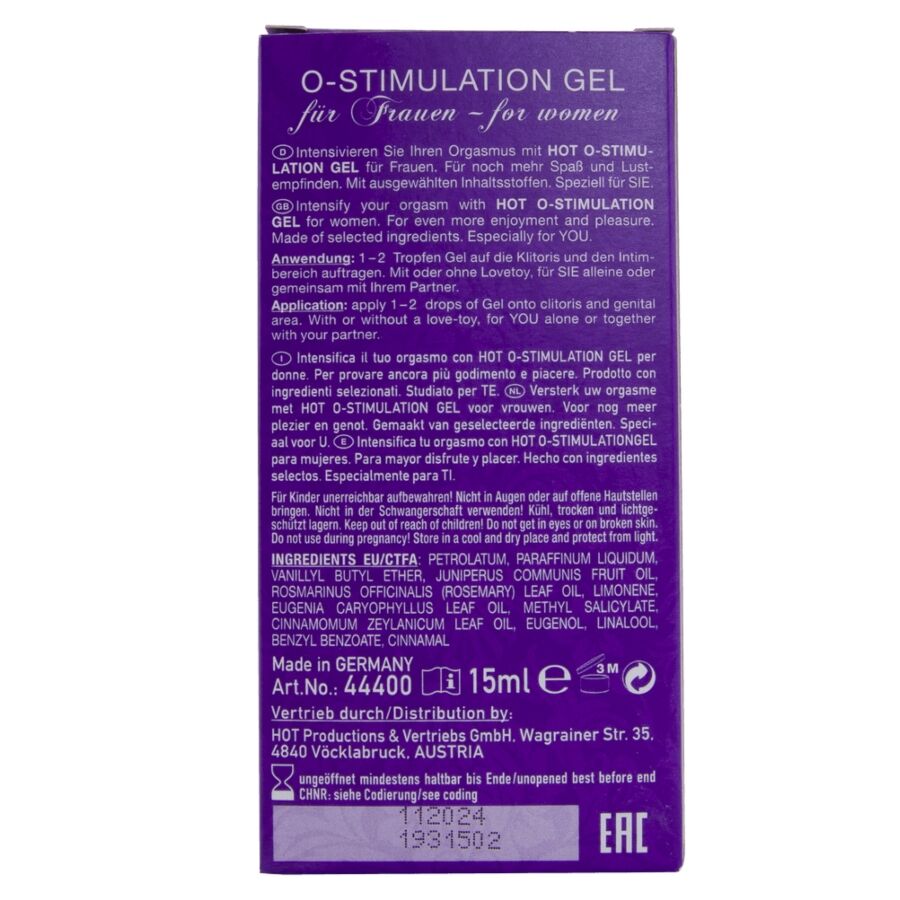 Gel estimulante HOT - O para mulheres 15 ml - Image 6