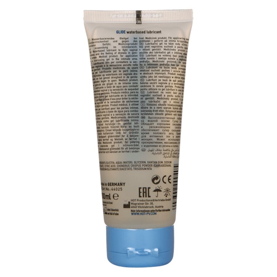 HOT – GLIDE LIQUID PLEASURE LUBRIFICANTE À BASE DE ÁGUA 100 ML