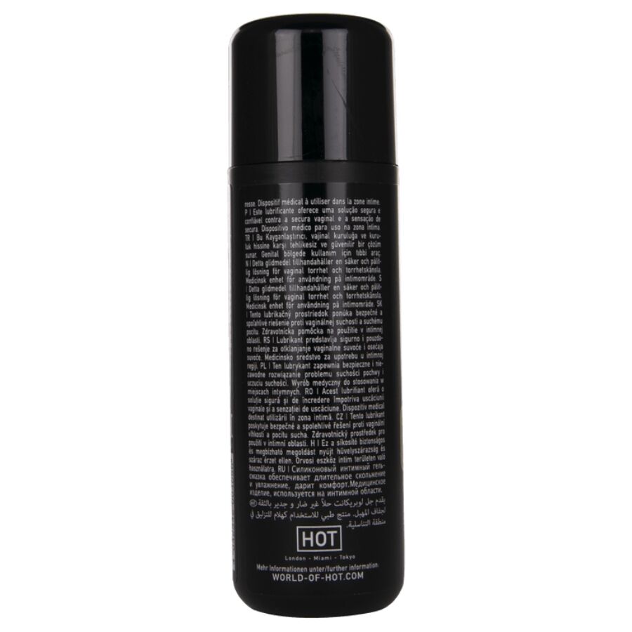HOT – LUBRIFICANTE PREMIUM SILICONE GLIDE À BASE DE SILICONE 100 ML