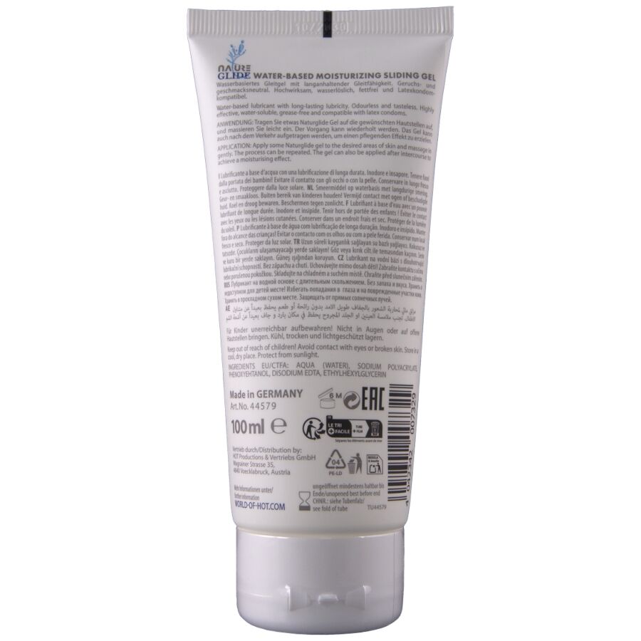 HOT – NATURE GLIDE LUBRIFICANTE À BASE DE ÁGUA 100ML