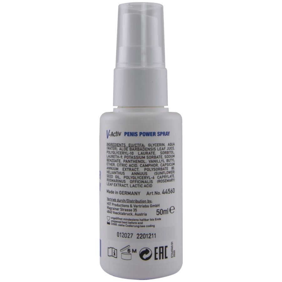 HOT – V-ACTIV SPRAY PARA POTÊNCIA PENIANA 50 ML