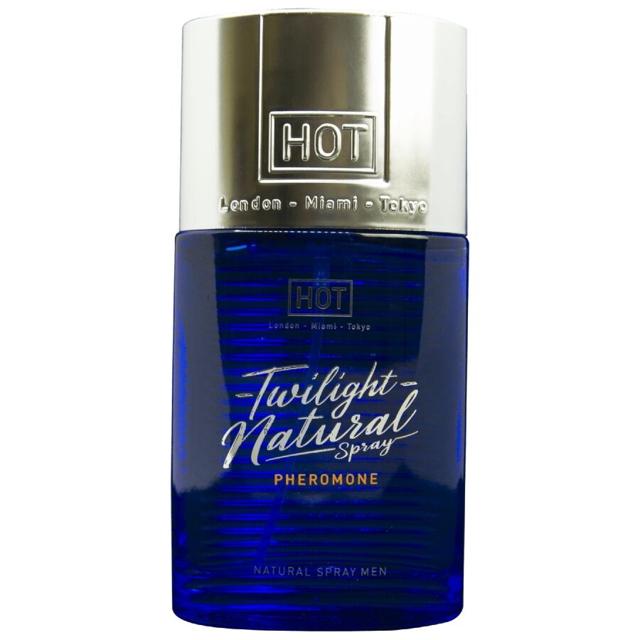 HOT – SPRAY NATURAL DE FEROMÔNIOS CREPÚSCULOS PARA HOMENS 50 ML