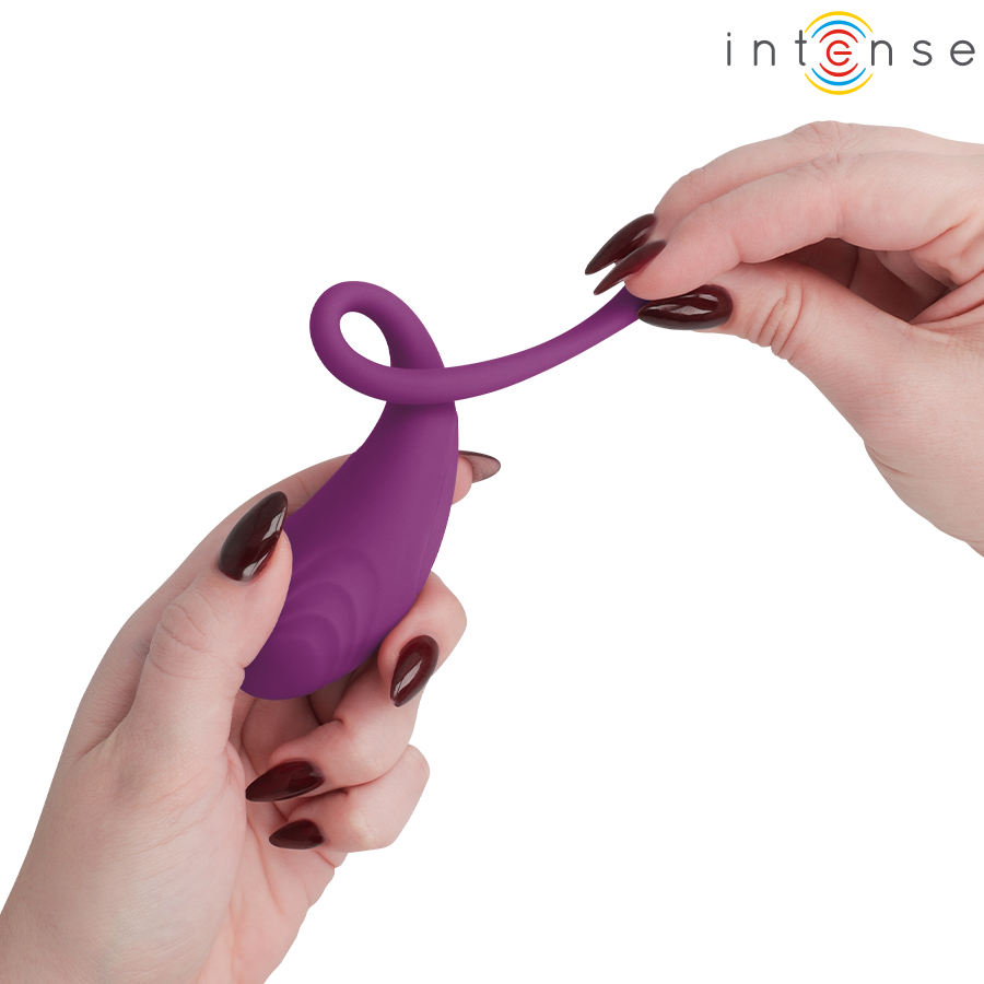 INTENSE - OVO VIBRATÓRIO ROXO OLIVIA COM CONTROLE REMOTO - Image 7