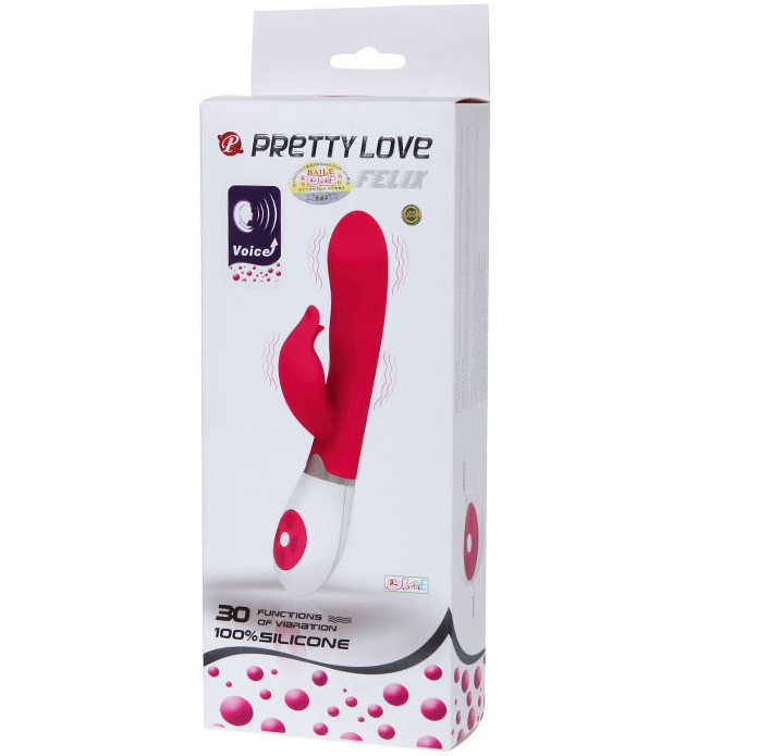 PRETTY LOVE – FLIRTATION FELIX COM VIBRAÇÃO DE VOZ