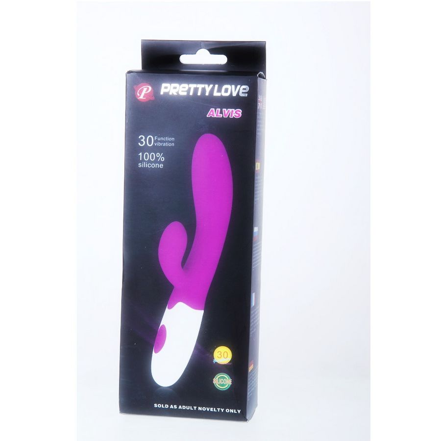 PRETTY LOVE – VIBRADOR ALVIS PARA FLIRTATION COM ESTIMULADOR DE CLITÓRIS