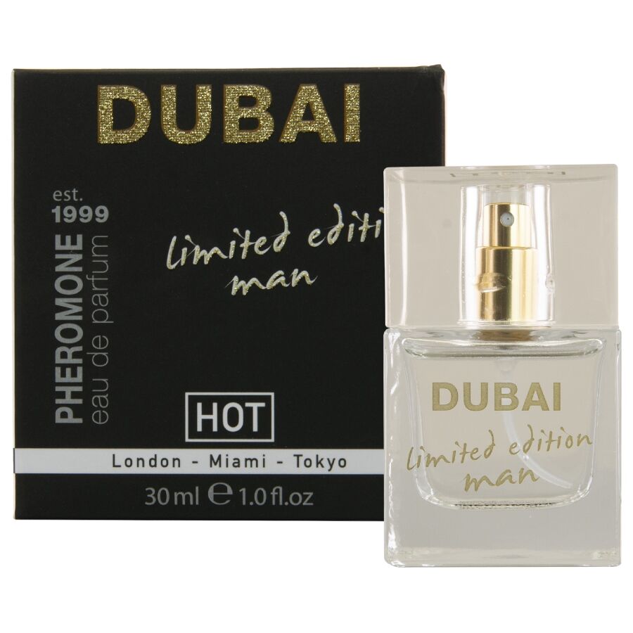 HOT – PERFUME DE FEROMÔNIOS DUBAI EDIÇÃO LIMITADA MASCULINO 30 ML