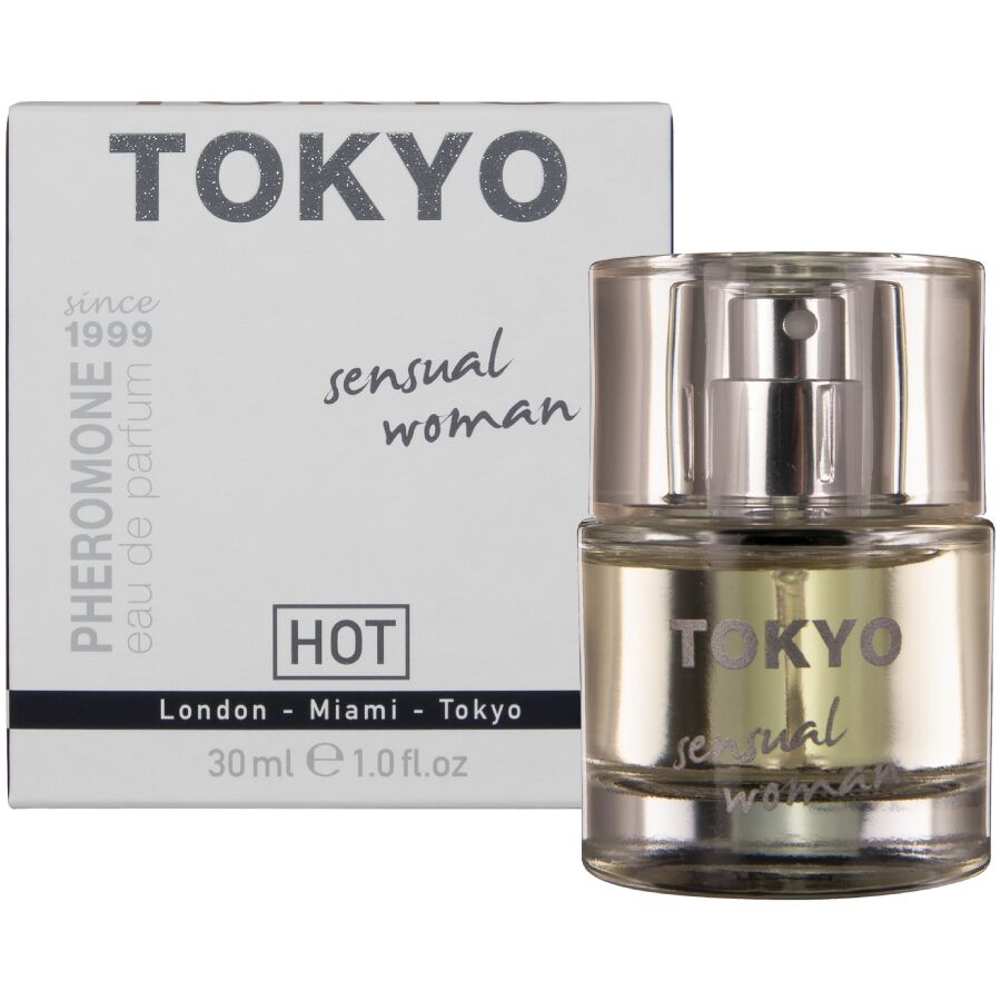 HOT – PERFUME DE FEROMÔNIOS TOKYO SENSUAL WOMAN 30 ML