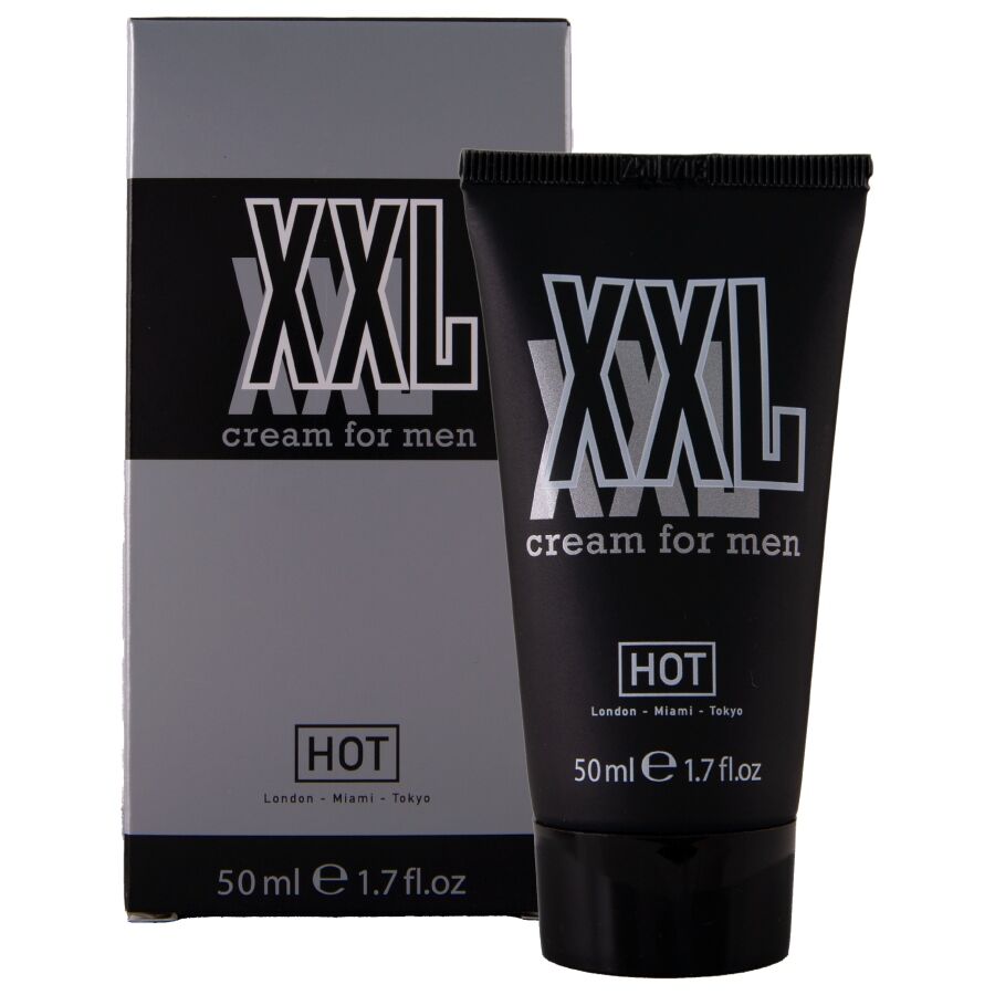 Creme quente XXL para homens 50 ml