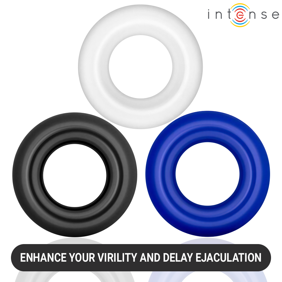 INTENSE - CONJUNTO DE 3 ANÉIS PENIANOS EM CORES VARIADAS - Image 6