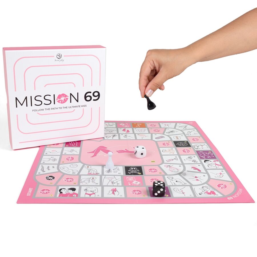 JOGO SECRETO – JOGO DE TABULEIRO PARA CASAIS “MISSÃO 69”