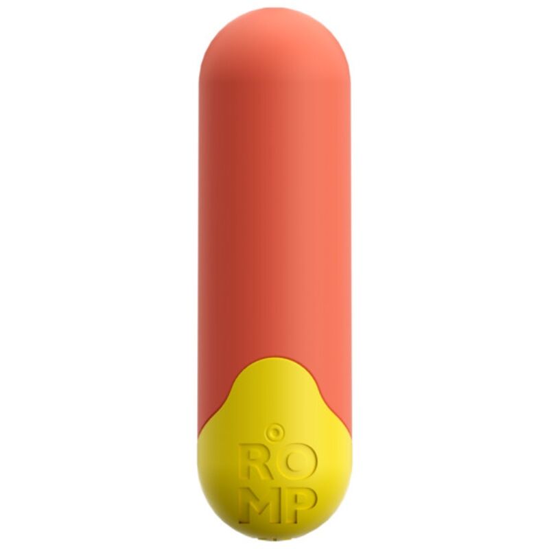 ROMP – RIOT MULTIFUNCIONAL VIBRATÓRIO BULLET LARANJA + AMARELO