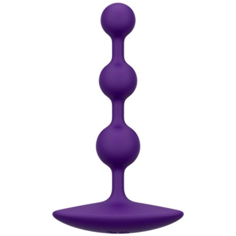 ROMP – AMP CONTAS ANAL DE SILICONE FLEXÍVEIS ROXAS 12,5 CM ROXAS