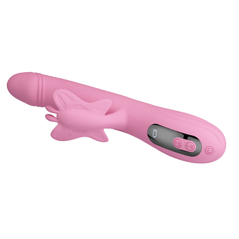 PRETTY LOVE - VIBRADOR BELLA RABBIT COM ESTIMULAÇÃO DE BORBOLETA E LED ROSA - Image 7