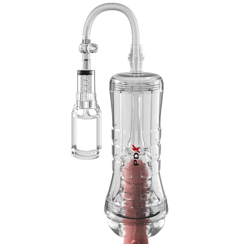 PDX ELITE - VIEWTUBE VAC XXL TRANSPARENTE STROKER COM BOMBA DE SUCÇÃO 27,3 CM - Image 4