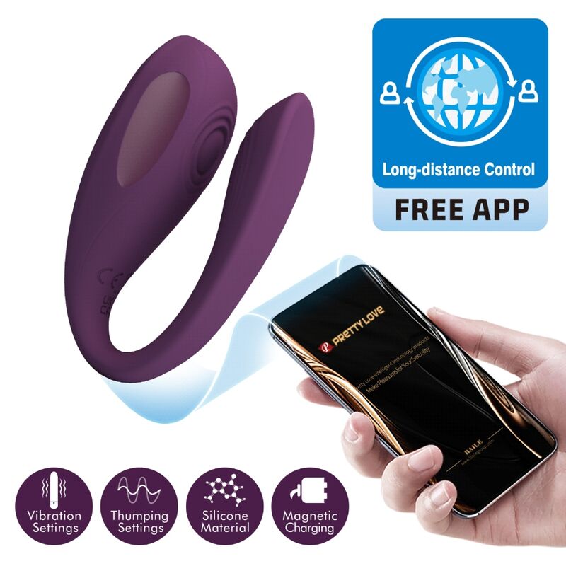 PRETTY LOVE – APLICATIVO GRATUITO DE MASSAGEADOR CLITORIANO ROXO AARI