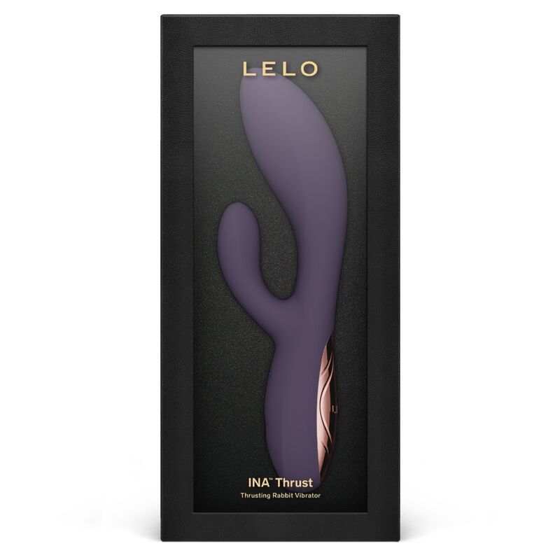 LELO - INA THRUST RABBIT VIBRADOR DE EMPURRA ROXO - Image 12