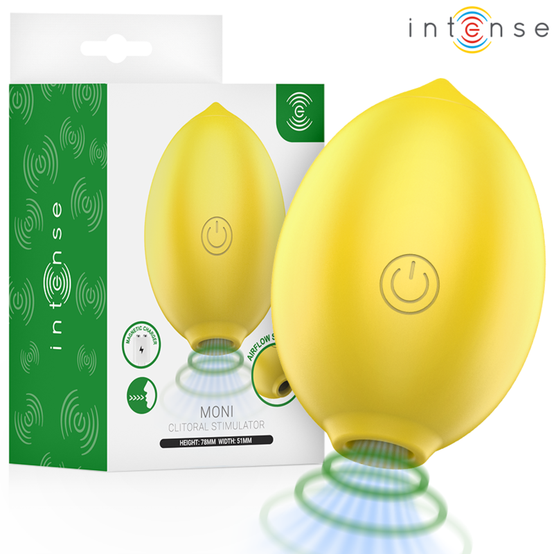 INTENSE – MONI LEMON – ESTIMULADOR DE SUCÇÃO DO CLITÓRIS