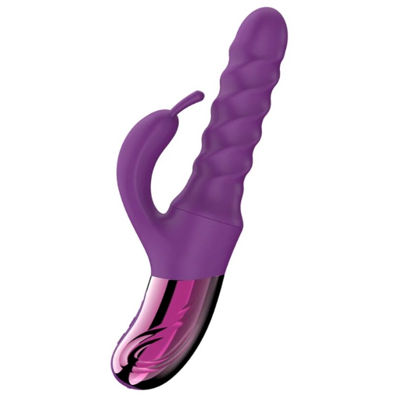 SHE.E.O – VIBRADOR REDEMOINHO COELHO ROXO