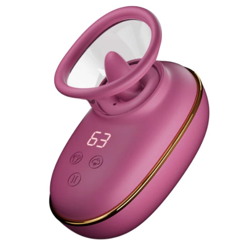 SHE.E.O – BOMBA AUTOMÁTICA DE ESTIMULAÇÃO CLITÓRICA COM EFEITO DE LAMBIDA (ROXA)