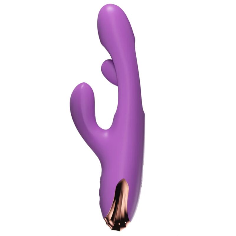 SHE.E.O - VIBRADOR DE PONTO G RABBIT COM MOVIMENTO DIGITAL ROXO - Image 4