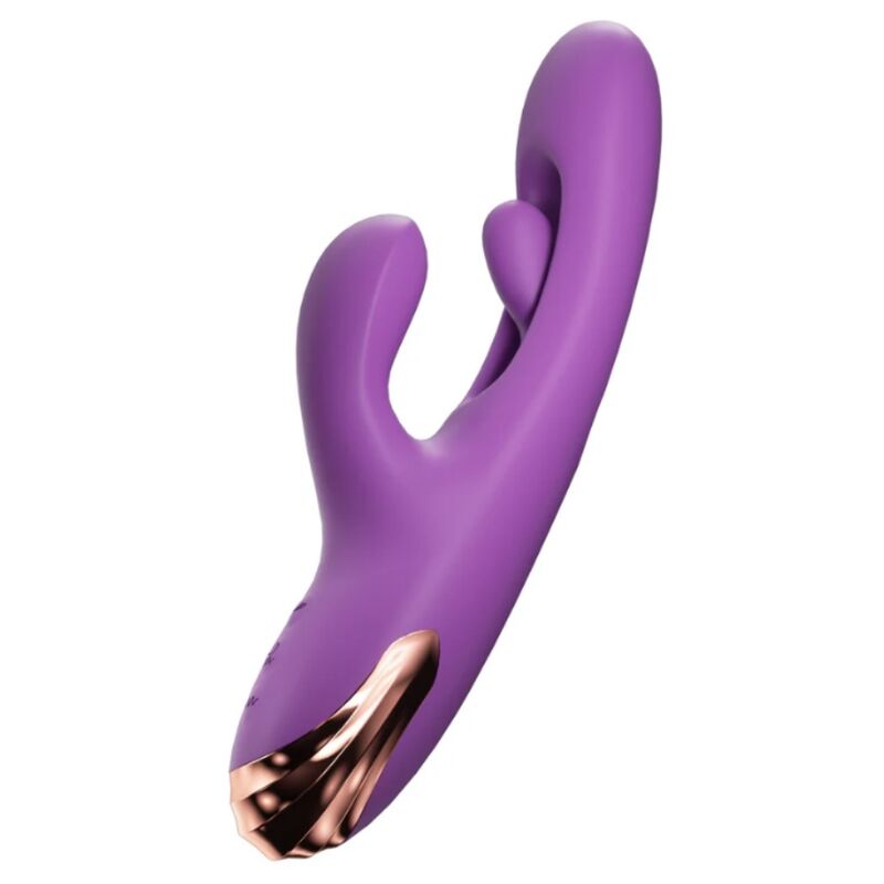 SHE.E.O – VIBRADOR DE PONTO G RABBIT COM MOVIMENTO DIGITAL ROXO