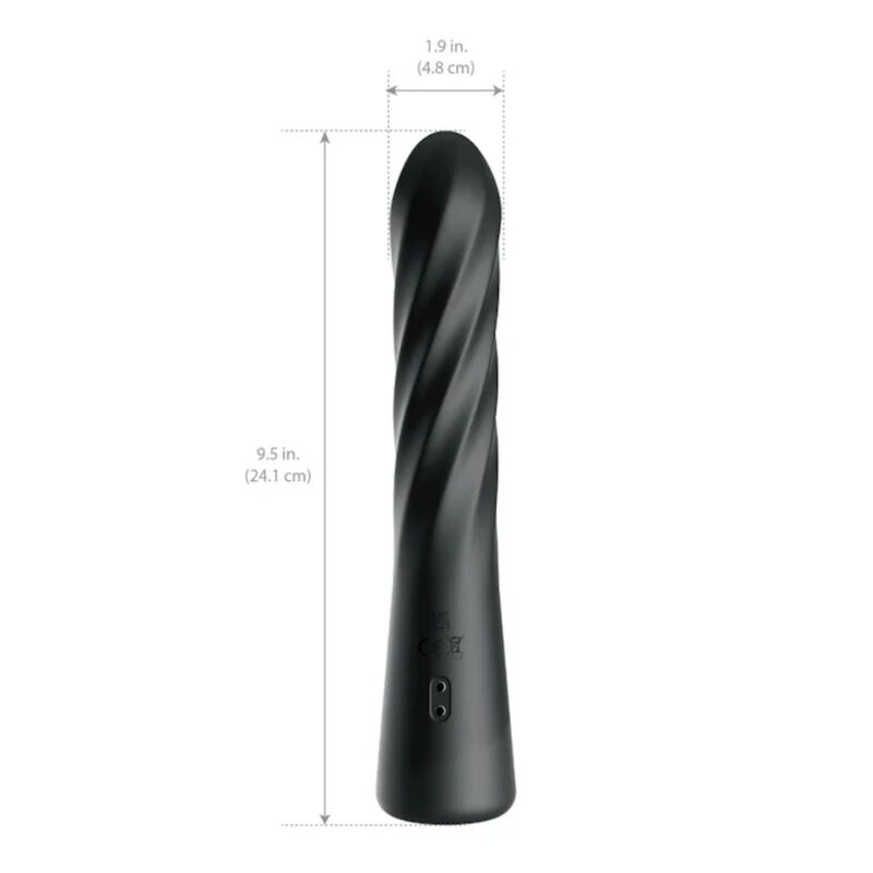 ANAL FANTASY ELITE – TWIST ECSTASY ESTIMULADOR ANAL ROTATIVO RECARREGÁVEL