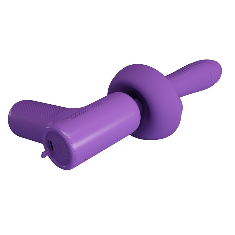 PRETTY LOVE - Pistola de Massagem com Impulso VITO 5 Modos Roxa - Image 4