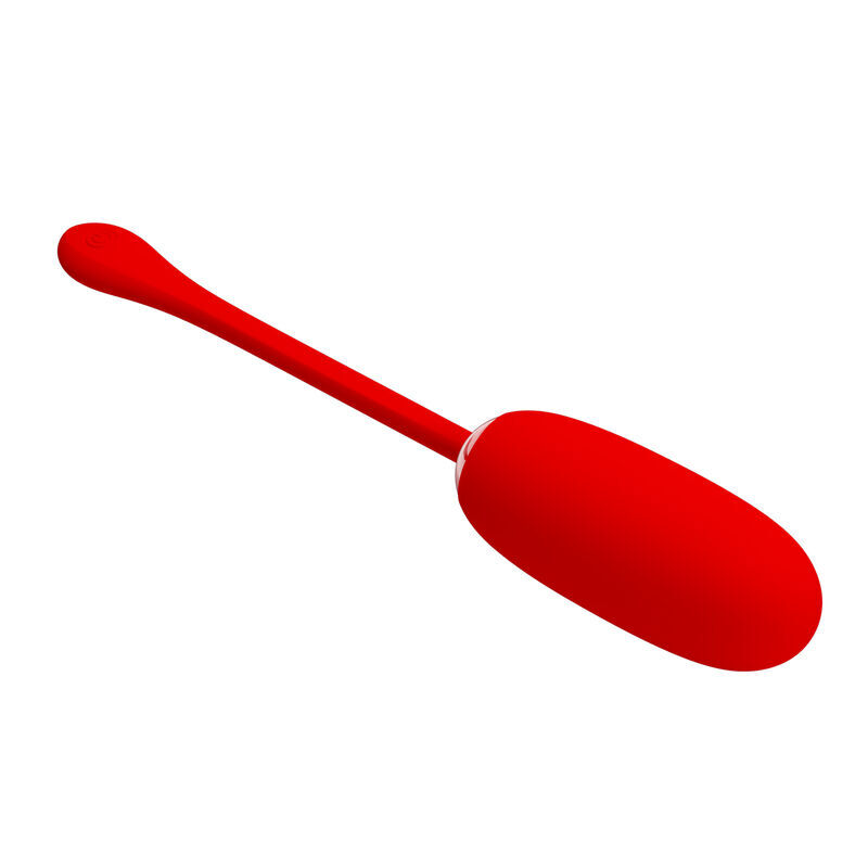 PRETTY LOVE – JULIUS OVO VIBRATÓRIO À PROVA D’ÁGUA E RECARREGÁVEL VERMELHO