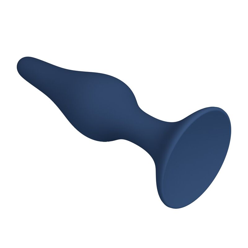 MR PLAY - PLUG ANAL DE SILICONE CÔNICO AZUL XL - Image 6