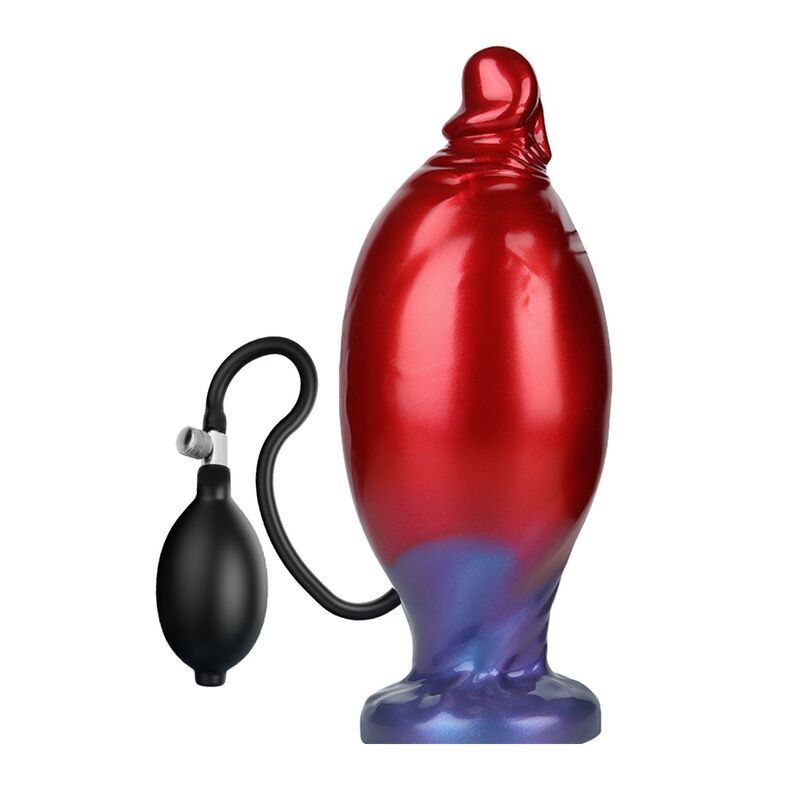 POWER MONSTERS – SHADOW BEHEMOTH BICOLOR DILDO DE SILICONE FANTASIA 22 CM Ø 5 CM