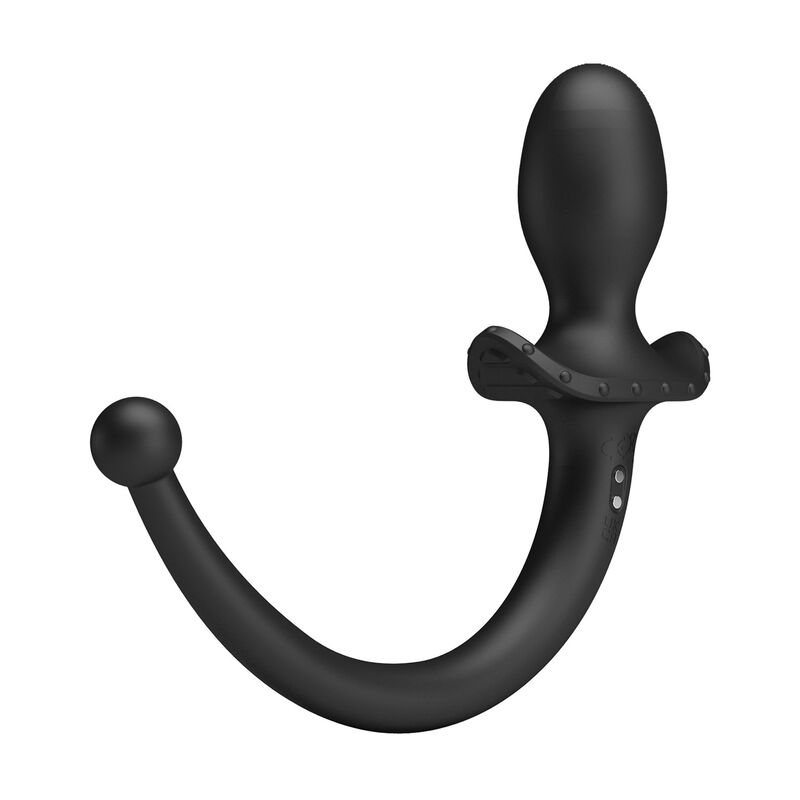 PRETTY LOVE - VIBRADOR ANAL E PERÍNEO COM CONTROLE POR APLICATIVO ANTHONY, PRETO - Image 5
