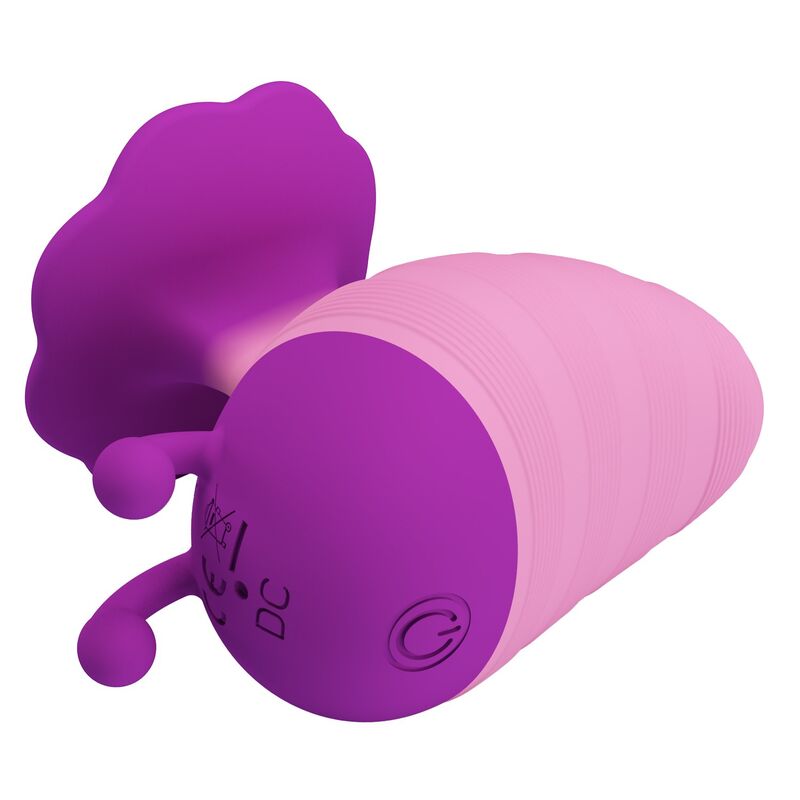 PRETTY LOVE - LITTLE BEE - ESTIMULADOR CLITORIAL RECARREGÁVEL COM 7 MODOS - ROXO-ROSA - Image 4