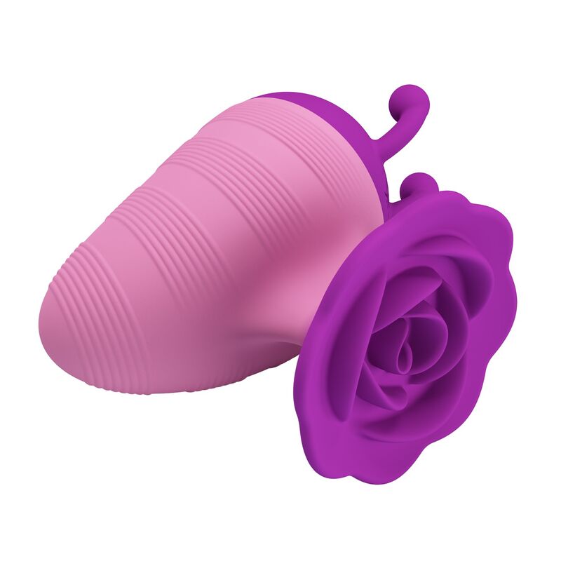 PRETTY LOVE - LITTLE BEE - ESTIMULADOR CLITORIAL RECARREGÁVEL COM 7 MODOS - ROXO-ROSA - Image 8