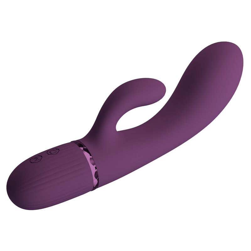 PRETTY LOVE - MARGIE VIBRADOR COELHO RECARREGÁVEL COM 10 FUNÇÕES ROXO - Image 7