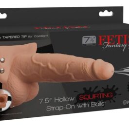 SÉRIE FETICHE DE FANTASIA – ARNÊS AJUSTÁVEIS COM PÊNIS REALISTA E EJACULAÇÃO DE 19 CM