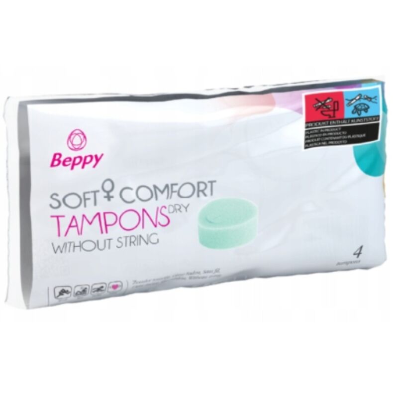 BEPPY – ABSORVENTES INTERNOS SOFT-COMFORT – 4 UNIDADES