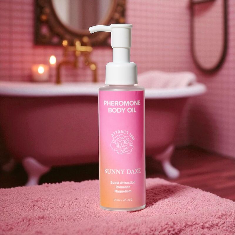 EYE OF LOVE - ÓLEO CORPORAL BLOOM COM FEROMÔNIOS SUNNY DAZE 120 ML - Image 3
