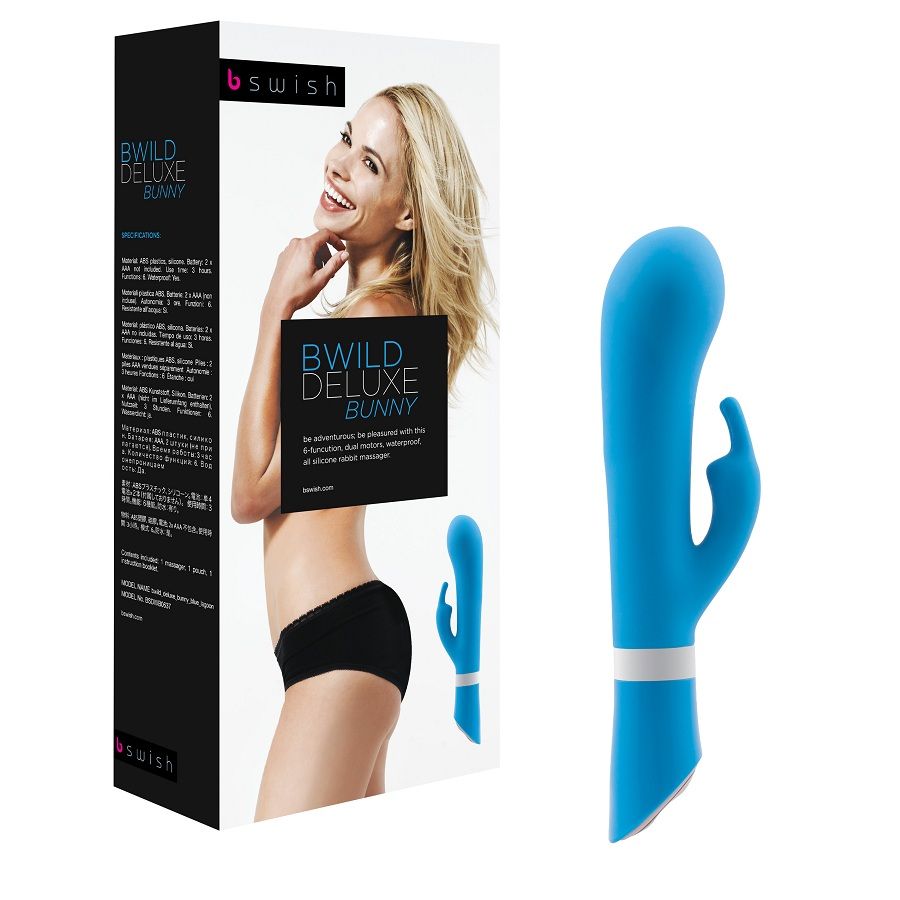 B SWISH – VIBRADOR COELHINHO DELUXE BWILD JADE