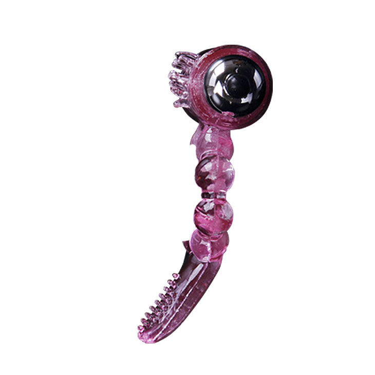 BAILE - ANEL DE SILICONE 10 RITMOS DE LÍNGUA COM VIBRAÇÃO ROSA - Image 7